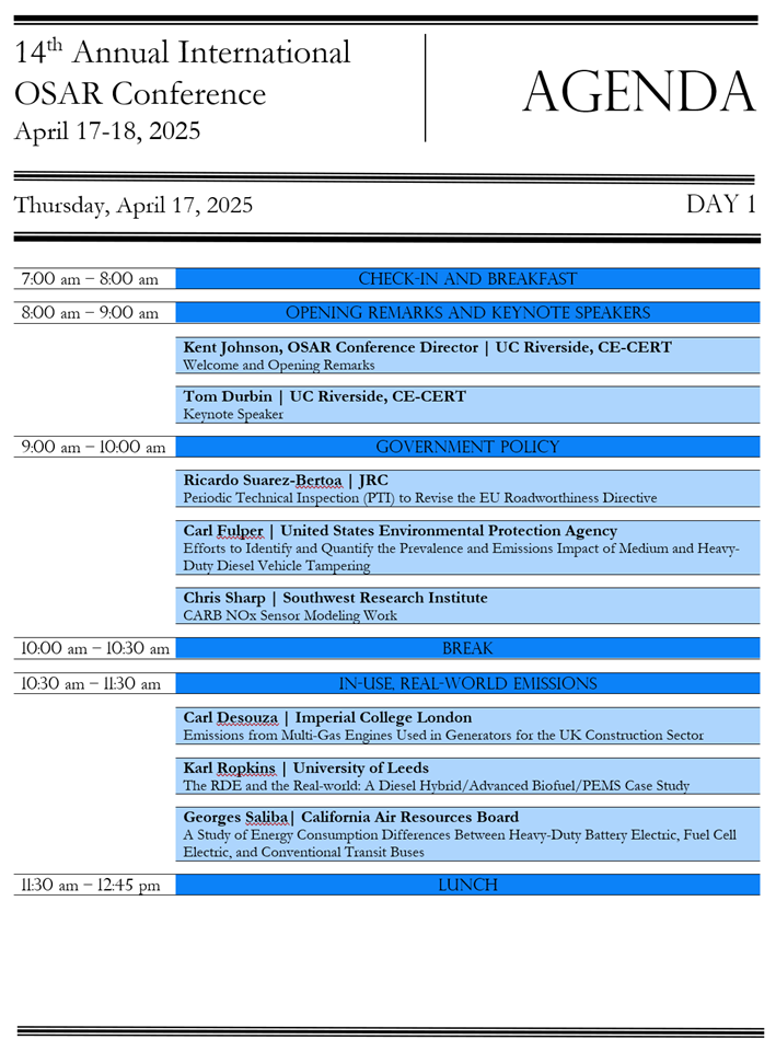 Agenda 1