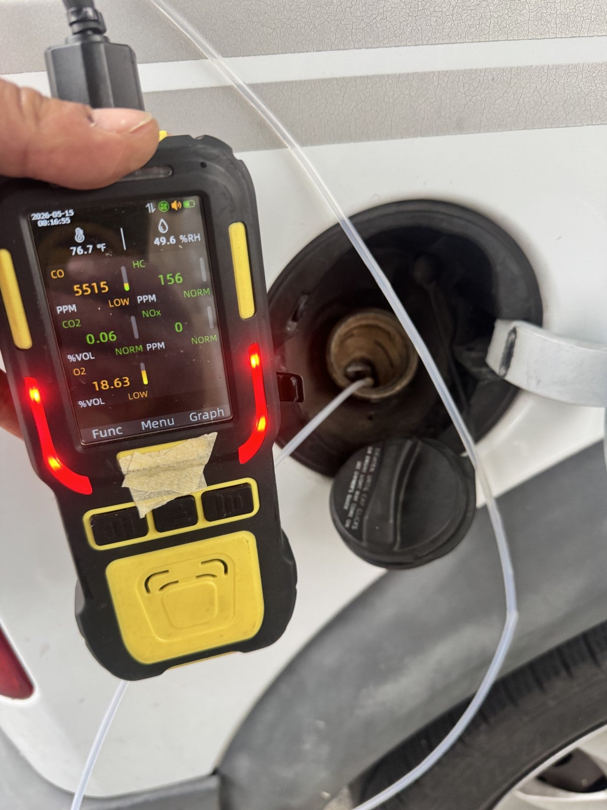 Heavy-duty exhaust and aftertreatment components during diagnostic assessment