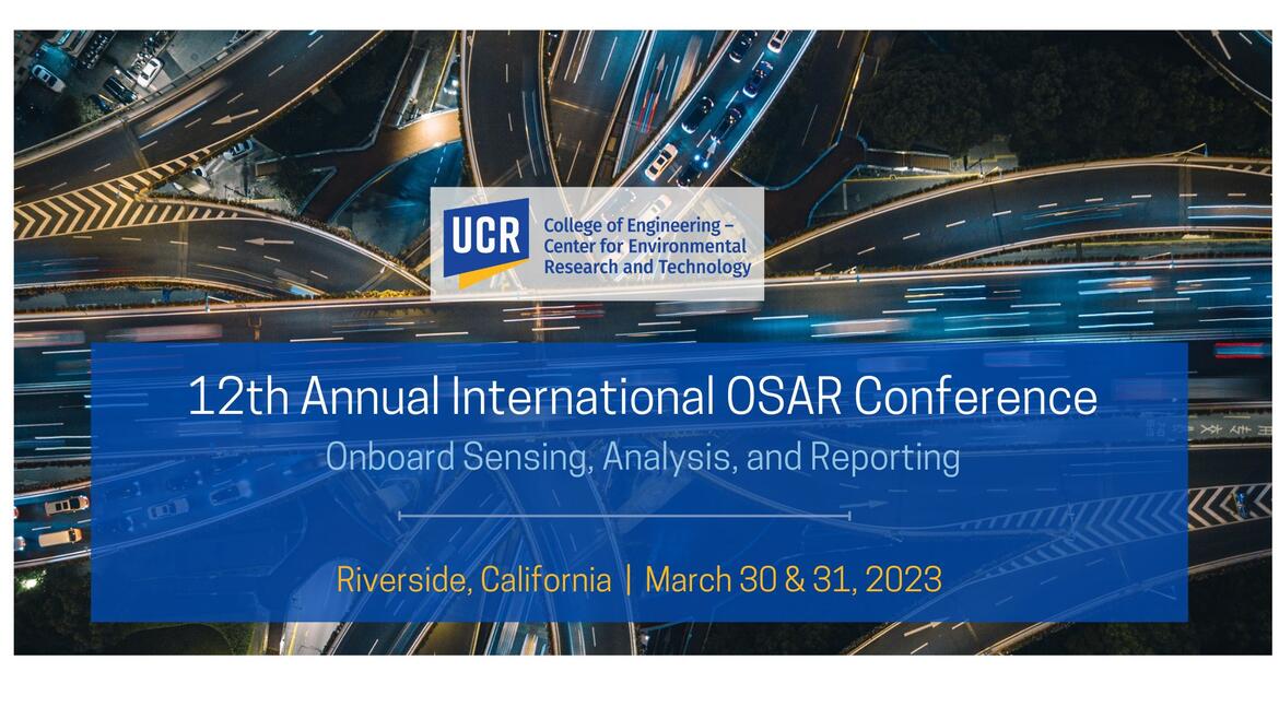 12th Annual International OSAR Conference