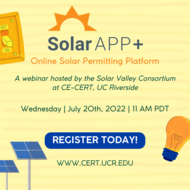 Solar app flyer