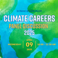 Climate Careers Panel Discussions 2025