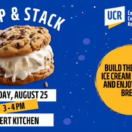 Flyer for CE-CERT's Scoop and Stack Ice cream social event. 