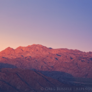 landscape and sunset