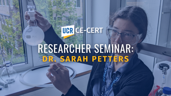 Sarah Petters, researcher seminar invitation