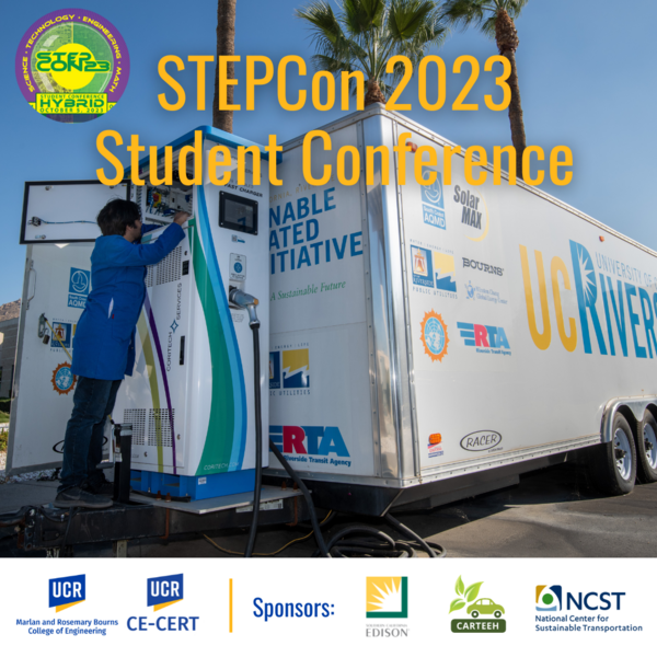 STEP CON 2023, student working on UCR SIGI
