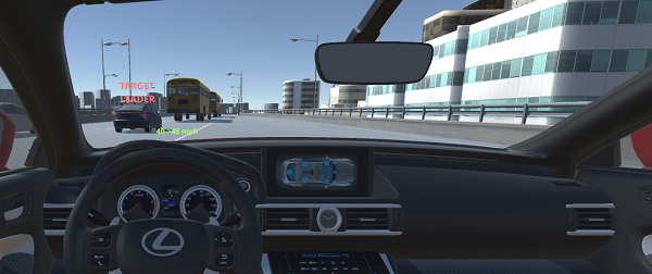 view from simulator