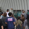 Group of students learning about the HDCD Lab