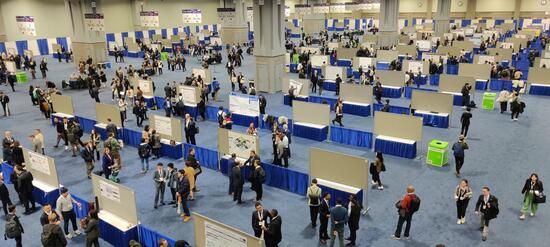 Overview of hundreds of poster presentations at TRB