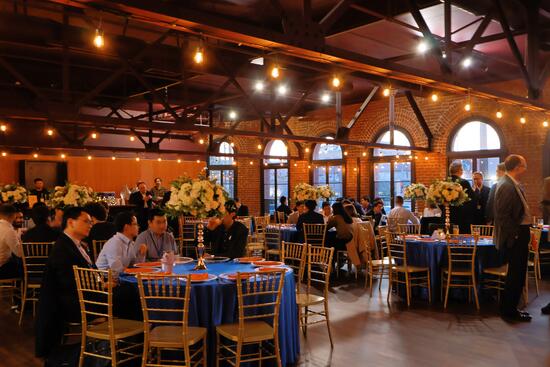 Conference attendees gather at the IEEE FISTS 2024 Conference banquet