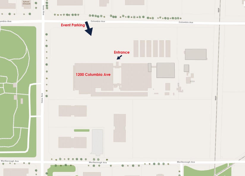 PEMS 2020 Parking Map