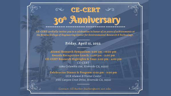 30th save the date banner